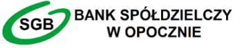 Logo bank spółdzielczy w opocznie