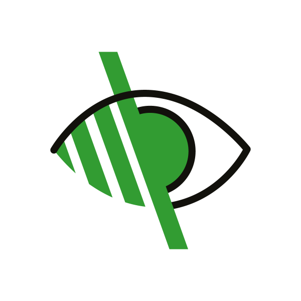 symbol przekreślonego oka